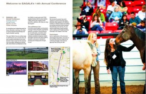 conference brochure for EAGALA