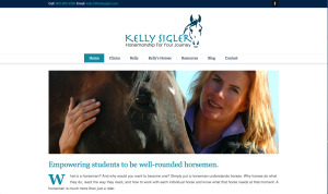 Kelly Sigler Website Homepage